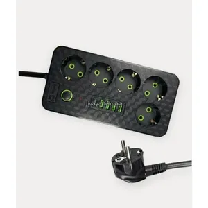 Удлинитель сетевой 5 евро розеток+ USB+ Type-C 3м