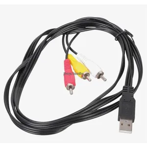 Адаптер usb to 3RCA тюльпан