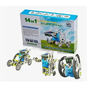 Конструктор Solar Robot 14в1 на солнечных батарейках